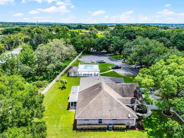 8527 Firestone Cir, Clermont, FL 34711 - view of subject property with a forest