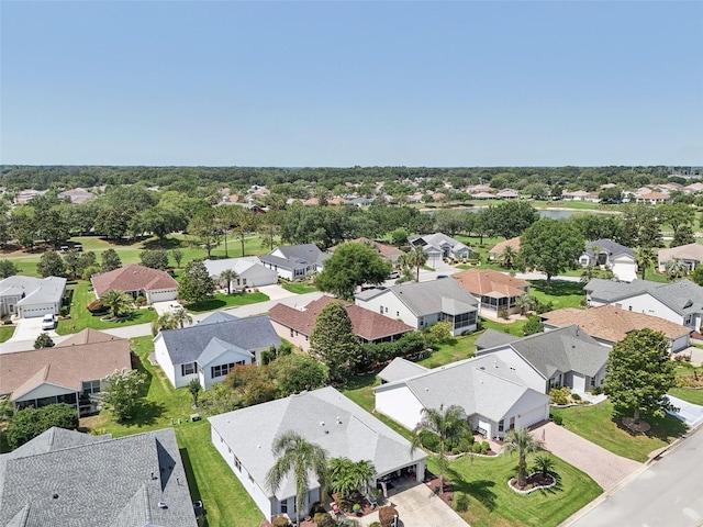 17108 SE 76th Creekside Cir, The Villages, FL 32162 - aerial perspective of suburban area