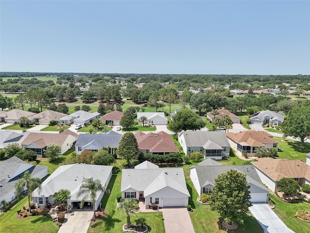 17108 SE 76th Creekside Cir, The Villages, FL 32162 - aerial perspective of suburban area