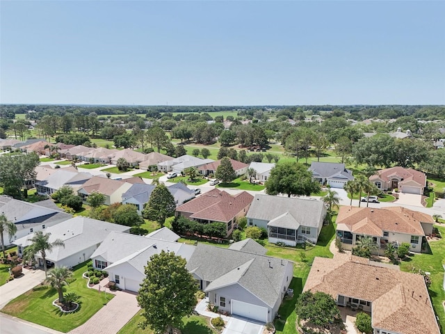 17108 SE 76th Creekside Cir, The Villages, FL 32162 - aerial perspective of suburban area