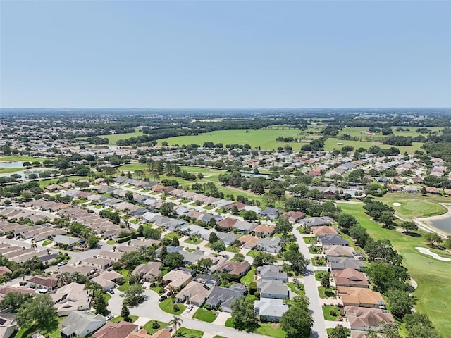 17108 SE 76th Creekside Cir, The Villages, FL 32162 - aerial view of residential area featuring a golf course and a nearby body of water