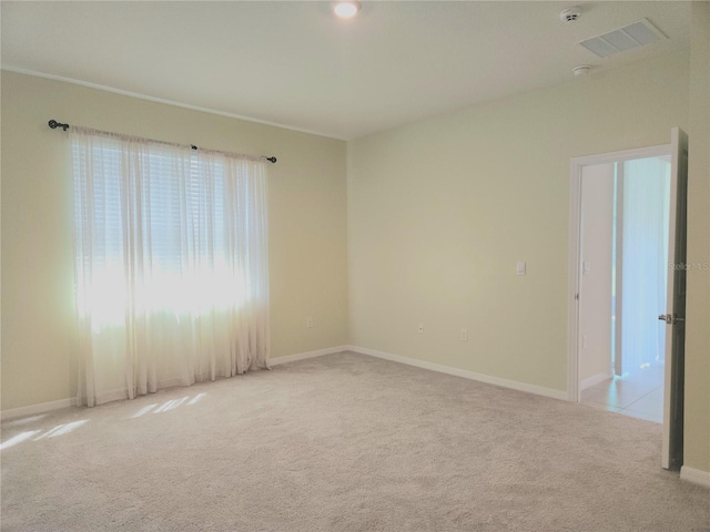 6203 SW 93rd Loop, Ocala, FL 34476 - unfurnished room featuring light carpet, baseboards, and a smoke detector