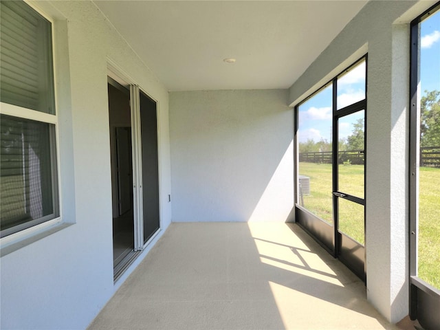 6203 SW 93rd Loop, Ocala, FL 34476 - view of unfurnished sunroom