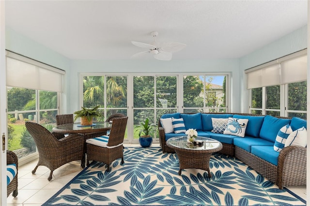 1521 Southport St, The Villages, FL 32162 - sunroom / solarium with tile patterned flooring