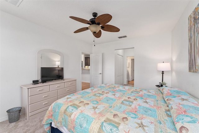 26822 Bull Run, Leesburg, FL 34748 - bedroom featuring ceiling fan