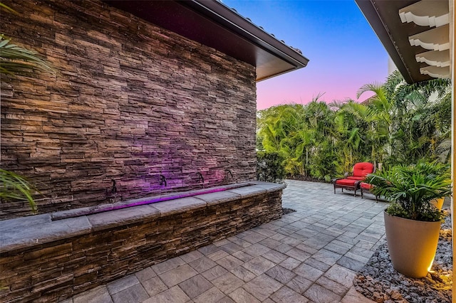 10122 Royal Island Ct, Orlando, FL 32836 - view of patio terrace at dusk