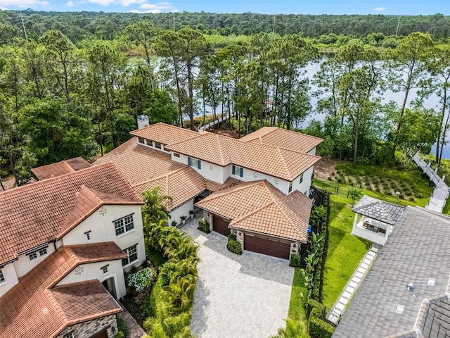 10122 Royal Island Ct, Orlando, FL 32836 - aerial view of property and surrounding area featuring a heavily wooded area