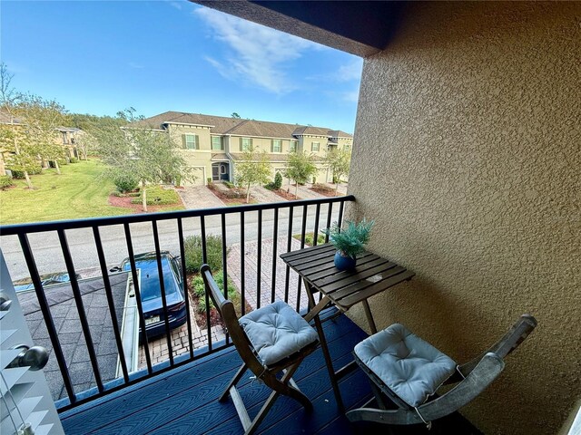 147 Aston Grande Dr, Daytona Beach, FL 32124 - balcony with a residential view