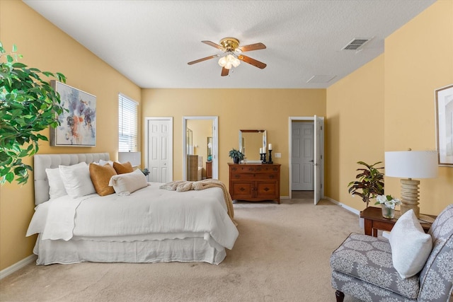 2064 Rafton Rd, Apopka, FL 32703 - bedroom featuring carpet flooring, connected bathroom, and ceiling fan