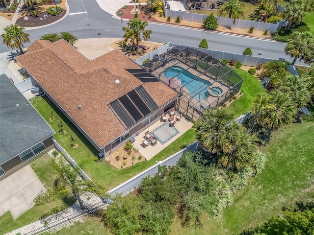 2998 Kramer Ct, The Villages, FL 32163 - view of subject property with a pool