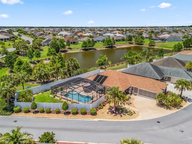 2998 Kramer Ct, The Villages, FL 32163 - aerial perspective of suburban area featuring a nearby body of water