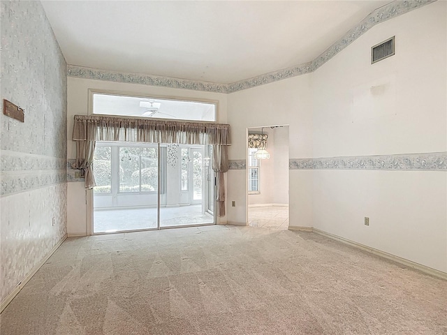 6147 N Whispering Oak Loop, Beverly Hills, FL 34465 - spare room with carpet floors