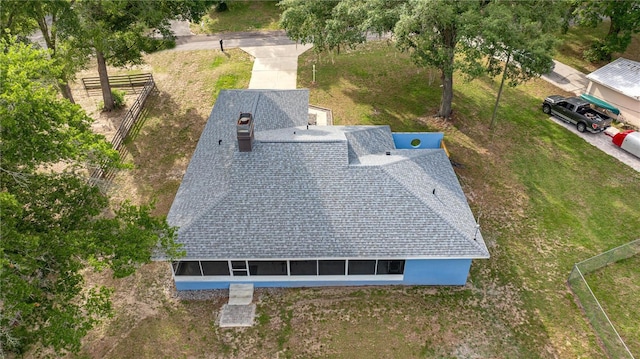 8180 N Duval Dr, Citrus Springs, FL 34434 - aerial view of property and surrounding area