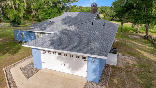 8180 N Duval Dr, Citrus Springs, FL 34434 - aerial view of property and surrounding area