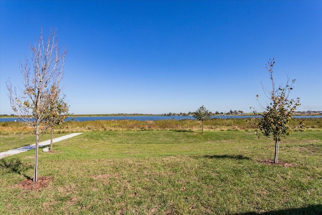 5017 Balsam Falls Rd, Deland, FL 32724 - view of green lawn with a water view