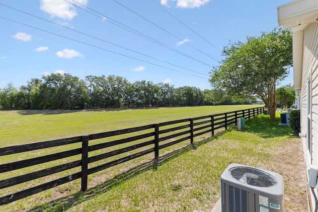1615 Navidad St, The Villages, FL 32162 - view of yard featuring central AC