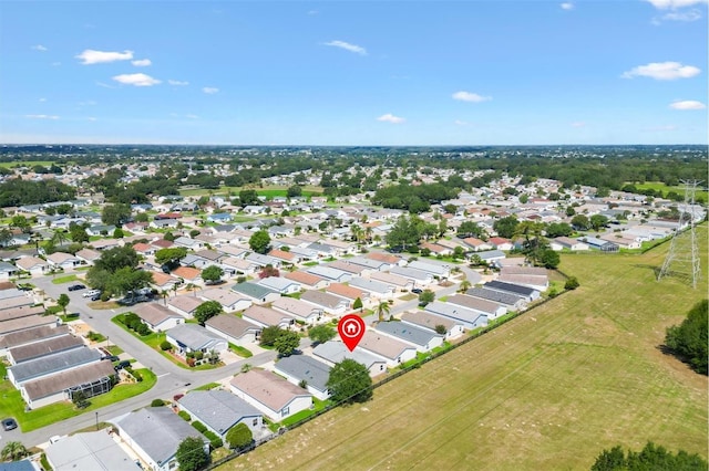 1615 Navidad St, The Villages, FL 32162 - aerial view of property and surrounding area