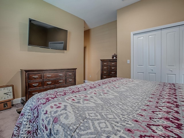 10994 SE 168th Loop, Summerfield, FL 34491 - bedroom featuring carpet floors and a closet