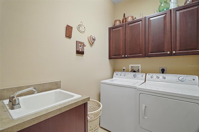 926 Wood Briar Loop, Sanford, FL 32771 - laundry room with cabinet space and washing machine and clothes dryer