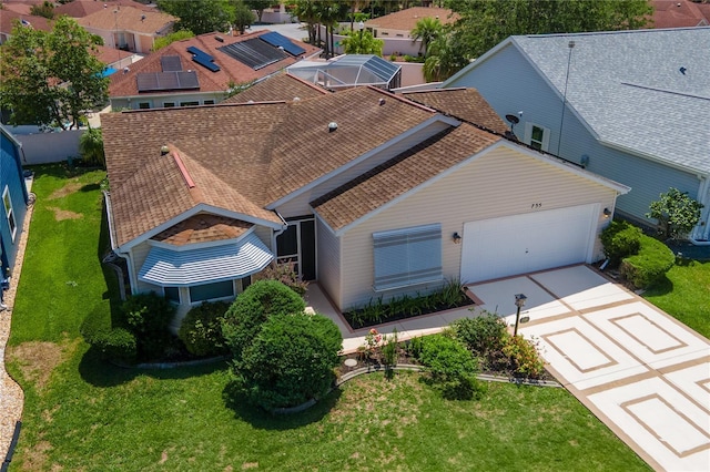 735 Palma Dr, The Villages, FL 32159 - aerial perspective of suburban area
