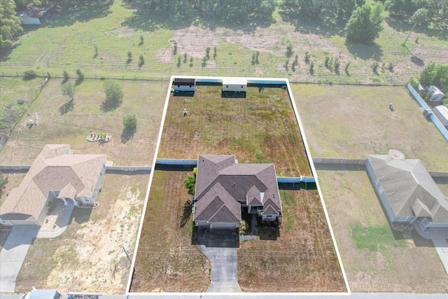 915 N Fox Meadow Ter, Crystal River, FL 34429 - overview of rural landscape with property boundaries highlighted