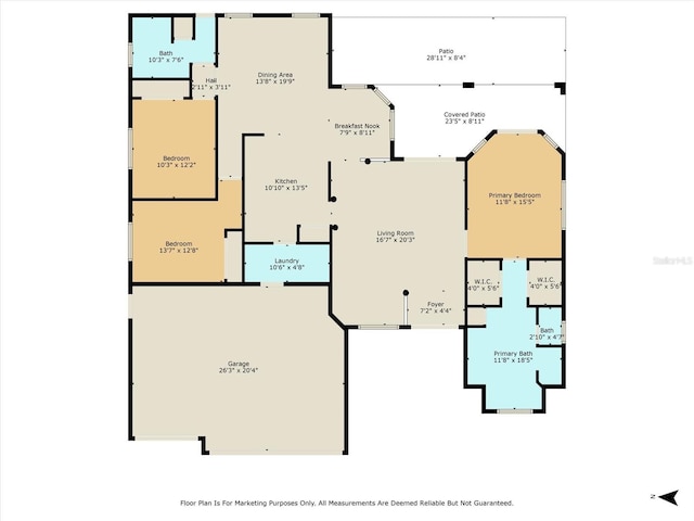 915 N Fox Meadow Ter, Crystal River, FL 34429 - floor plan / room layout