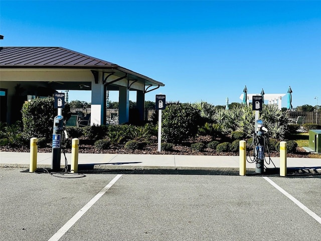 12077 Lakeshore Way, Oxford, FL 34484 - uncovered parking lot with a gazebo