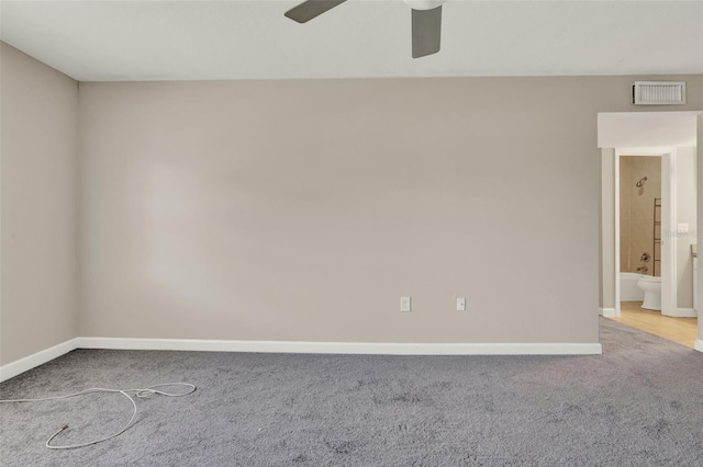2423 Branch Way Unit 207, Maitland, FL 32751 - unfurnished room featuring carpet flooring, baseboards, and ceiling fan