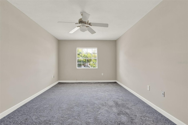 2423 Branch Way Unit 207, Maitland, FL 32751 - empty room with carpet flooring, ceiling fan, and baseboards