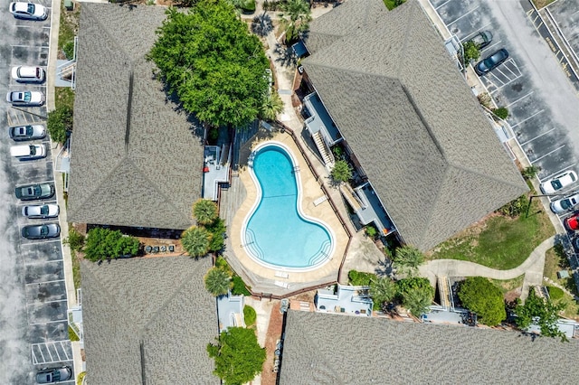 2423 Branch Way Unit 207, Maitland, FL 32751 - aerial view of property's location with a pool