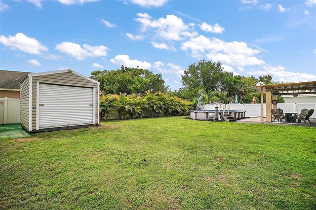 1204 Monterey Dr, Eustis, FL 32726 - view of yard featuring a patio area