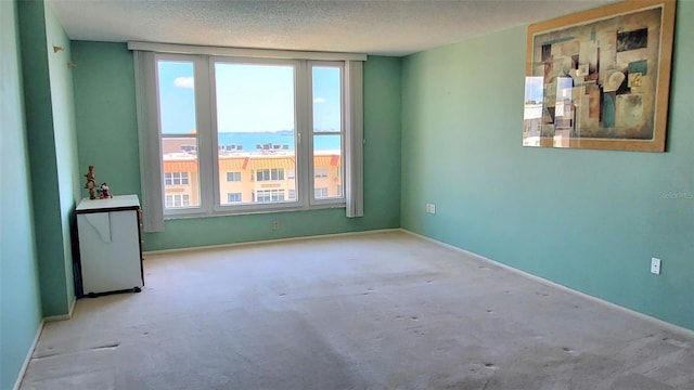 632 Edgewater Dr Unit 832, Dunedin, FL 34698 - carpeted spare room with baseboards and a textured ceiling