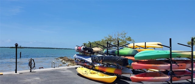 632 Edgewater Dr Unit 832, Dunedin, FL 34698 - dock area with a water view