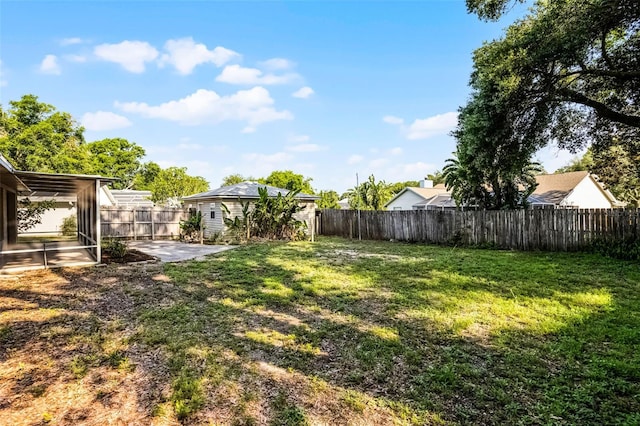 2711 Bayview Dr, Eustis, FL 32726 - view of yard with a patio