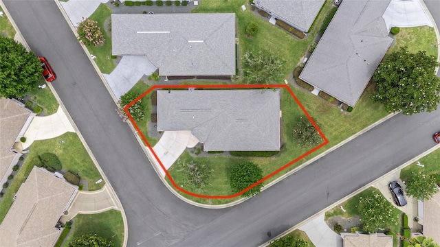 8608 SE 141st Street Rd, Summerfield, FL 34491 - aerial view of property's location with property boundaries highlighted