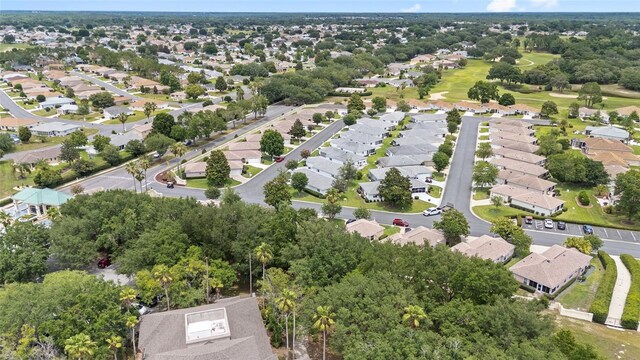 8608 SE 141st Street Rd, Summerfield, FL 34491 - aerial view of property and surrounding area with nearby suburban area