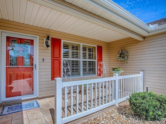 1206 Thompson Ave, The Villages, FL 32162 - entrance to property featuring a porch
