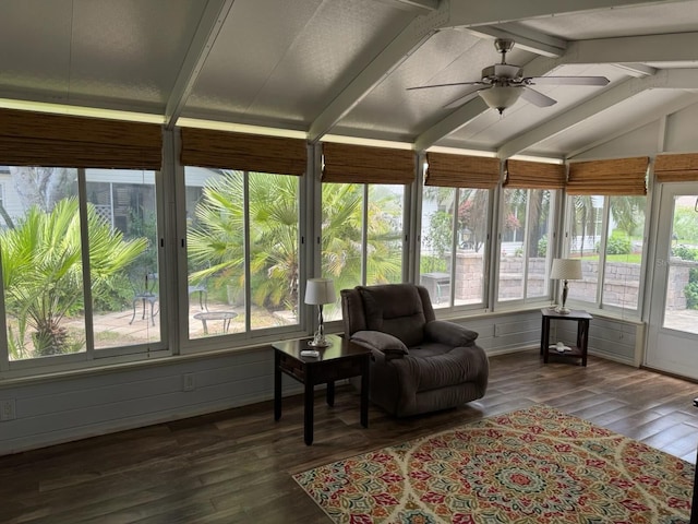 2003 Cordero Ct, The Villages, FL 32159 - sunroom featuring hardwood / wood-style flooring