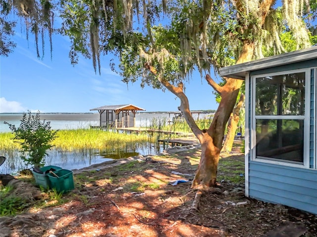 1107 Northshore Dr, Eustis, FL 32726 - dock featuring a water view