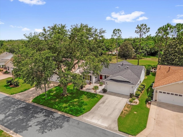 aerial view of property and surrounding area