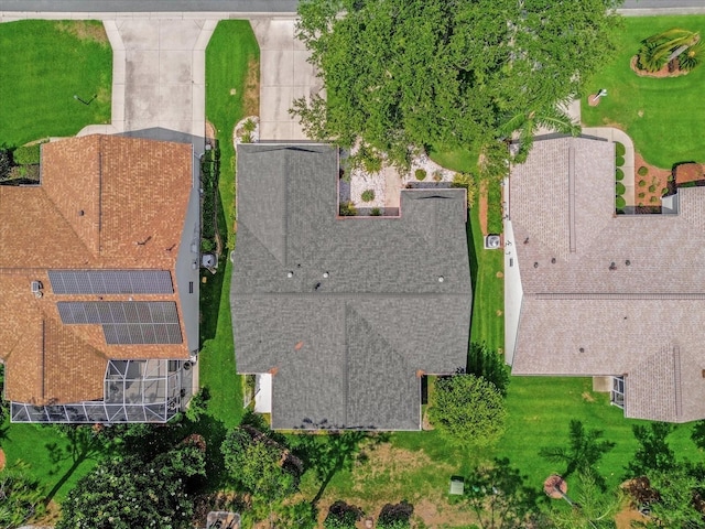 drone / aerial view