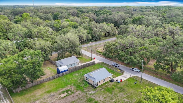 6710 Winkles St, Coleman, FL 33521 - view of subject property with a forest