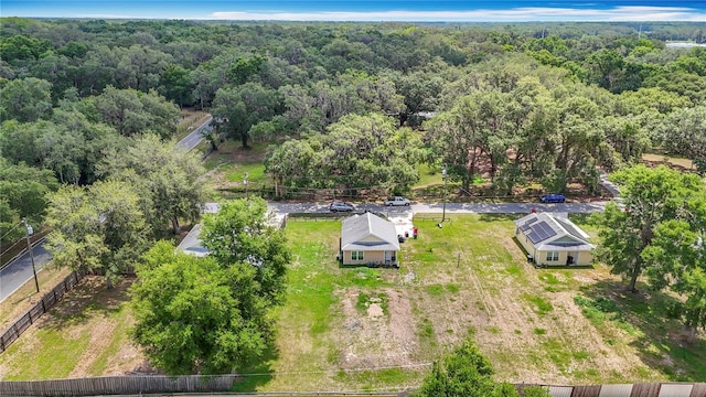 6710 Winkles St, Coleman, FL 33521 - drone / aerial view of a heavily wooded area