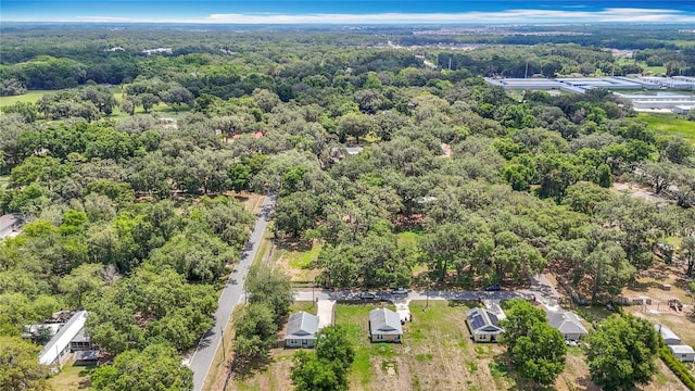 6710 Winkles St, Coleman, FL 33521 - drone / aerial view of a heavily wooded area