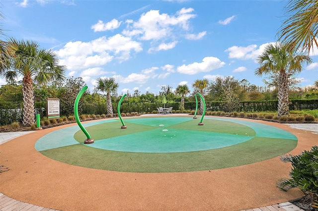 2928 Marlberry Ln, Clermont, FL 34714 - view of community featuring a putting green