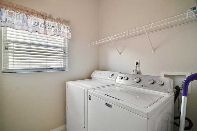 25406 Crestwater Dr, Leesburg, FL 34748 - laundry area with separate washer and dryer
