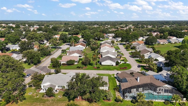 25406 Crestwater Dr, Leesburg, FL 34748 - aerial perspective of suburban area