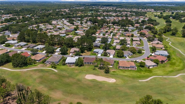 13165 SE 93rd Cir, Summerfield, FL 34491 - aerial overview of property's location with a golf course and nearby suburban area