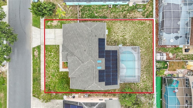 2896 Picadilly Cir, Kissimmee, FL 34747 - aerial view of property's location featuring property parcel outlined