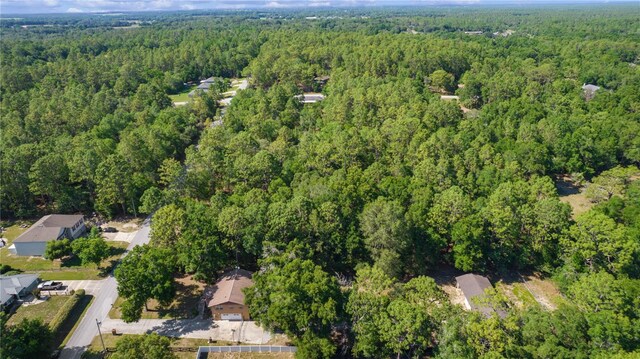 5581 SW 197th Ter, Dunnellon, FL 34431 - aerial view of property's location featuring a heavily wooded area
